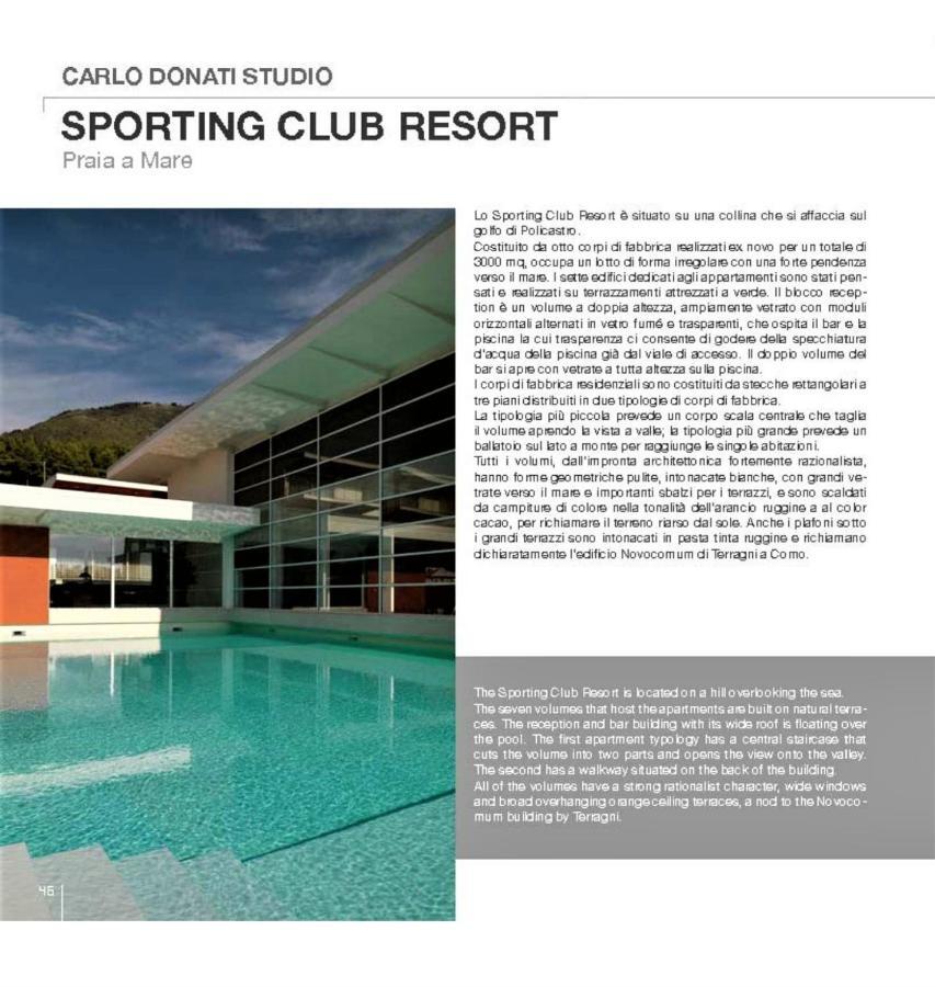 Sporting Club Resort Praia a Mare Eksteriør billede